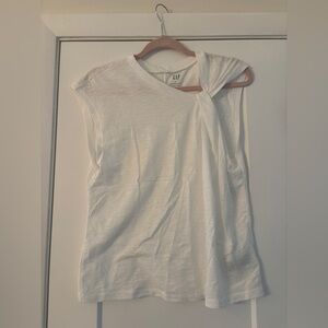 GAP Cream Women's Muscle Tee